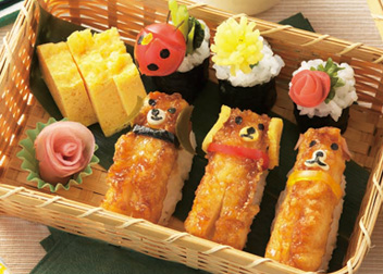わんちゃんのいか天すし
