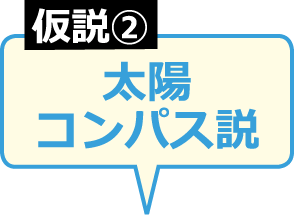 太陽コンパス説