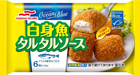 冷凍食品「白身魚タルタルソース」