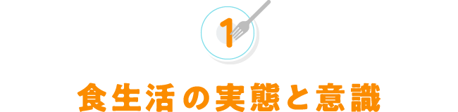 食生活の実態と意識