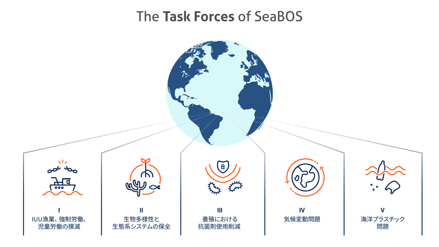 SeaBOSタスクフォースの図