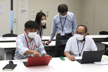 健プロの様子