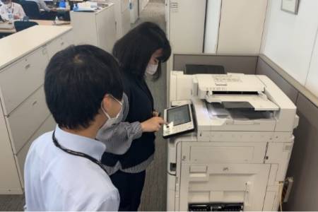 書類のPDF化対応