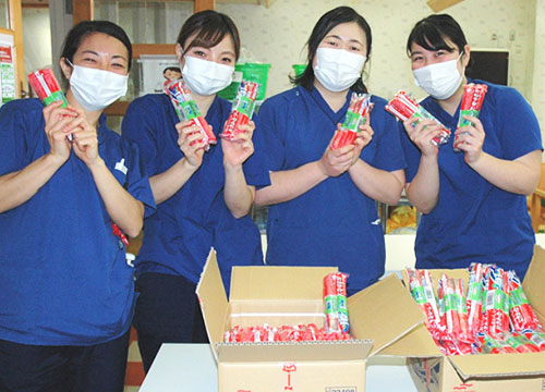 武蔵野赤十字病院の職員の方々