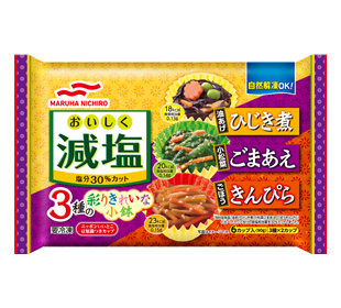 おいしく減塩ひじき煮ごまあえきんぴら 冷凍食品 商品情報 マルハニチロ株式会社