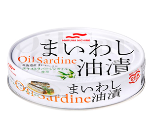 まいわし油漬 エキストラバージンオイルの商品パッケージイメージ