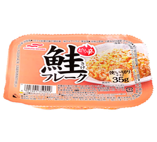 ピリッ辛鮭フレーク トレー