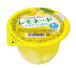 くだものたのしい レモネードの商品パッケージイメージ