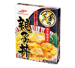 金のどんぶり お手軽満足親子丼 レトルト 商品情報 マルハニチロ株式会社