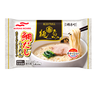 麺魚 鯛だしらーめんの商品パッケージイメージ