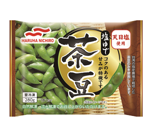 塩ゆで茶豆(台湾産)の商品パッケージイメージ
