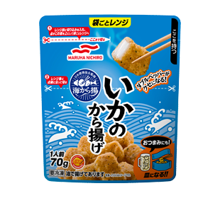 日本唐揚協会監修 海から揚 いかのから揚げ 冷凍食品 商品情報 マルハニチロ株式会社 日本唐揚協会監修 海から揚 いかのから揚げ 冷凍食品 商品情報 マルハニチロ株式会社