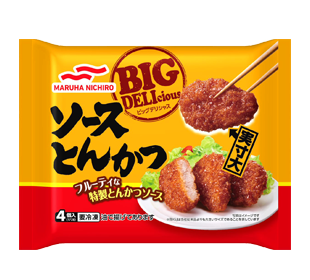 BIG DELIciousソースとんかつ｜冷凍食品｜商品情報｜マルハニチロ株式会社
