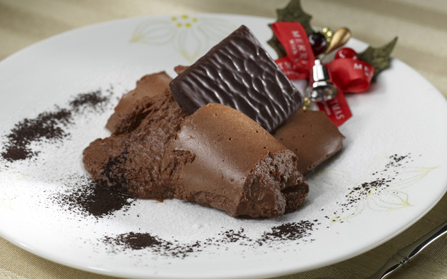 クリスマス・チョコレートムース