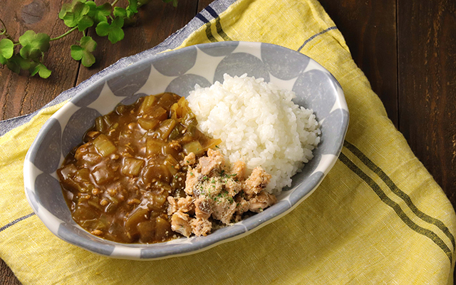 さけと冬野菜のカレー