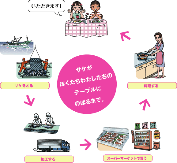 ケがぼくたちわたしたちのテーブルにのぼるまで。